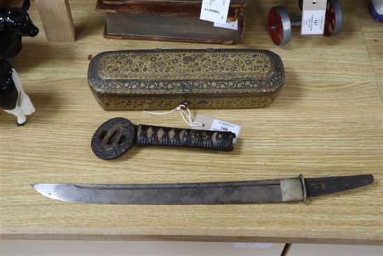 A Japanese Meiji short sword